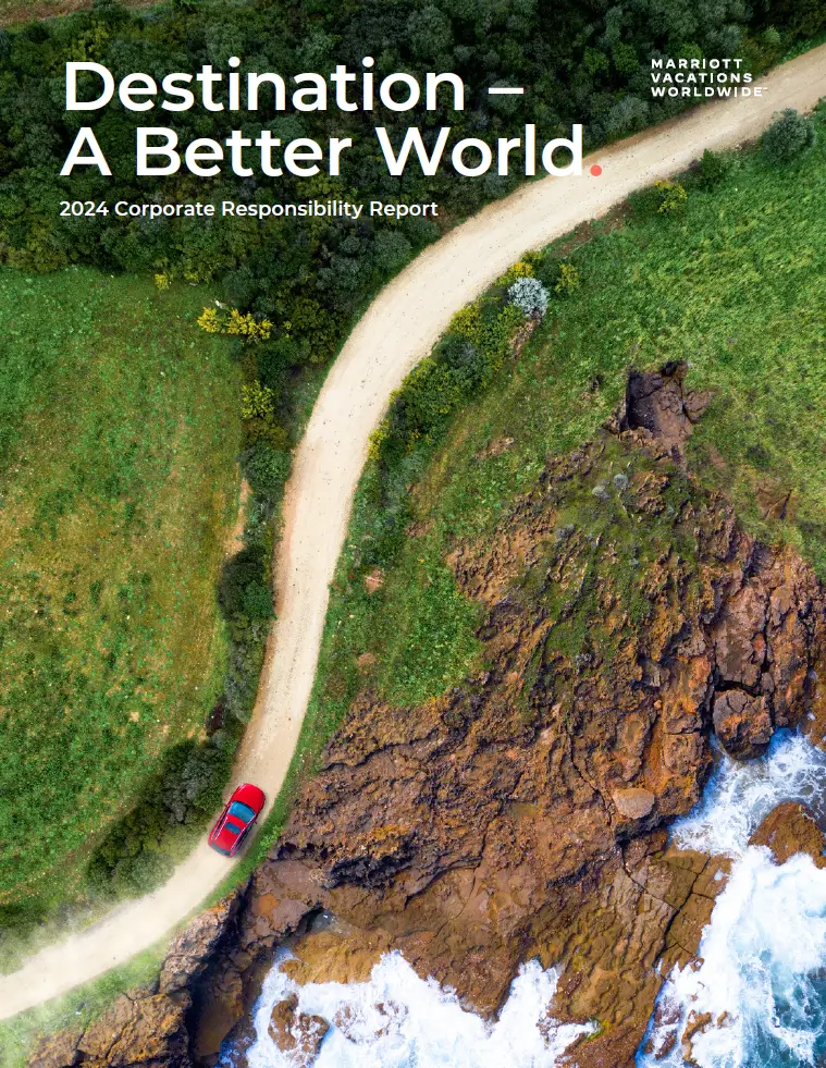 Destination - A Better World. MVW 2024 Corporate Responsibility Report